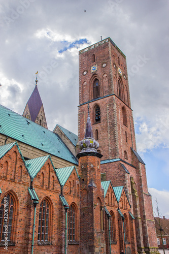 cathedral in Ribe  Denmark