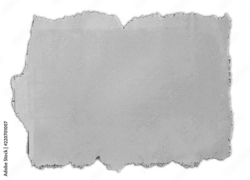 Torn paper piece Torn paper piece