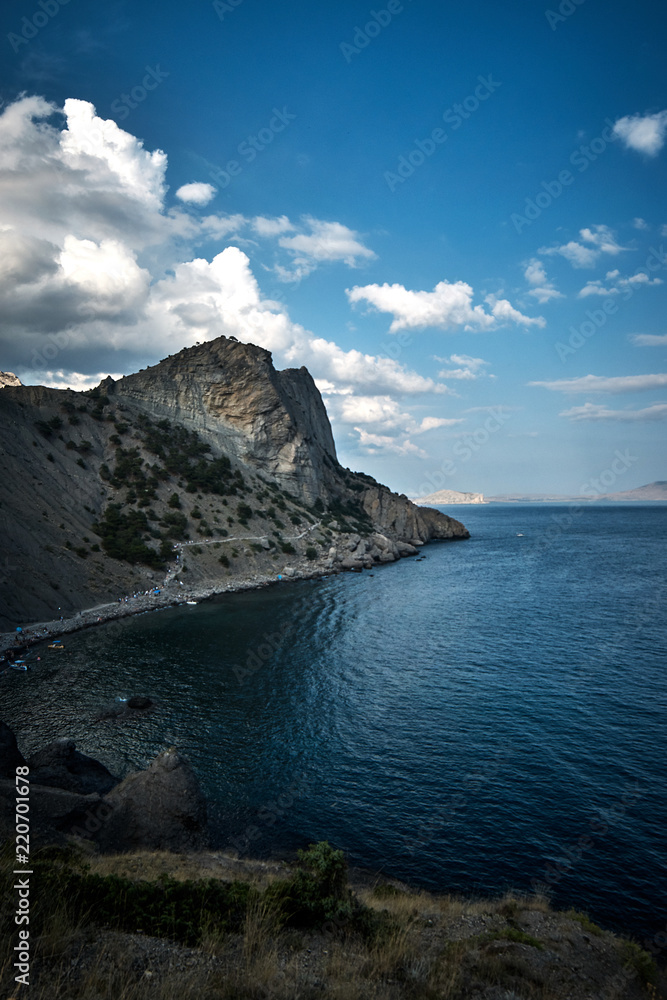 Landscape of Novy Svet in the Crimea