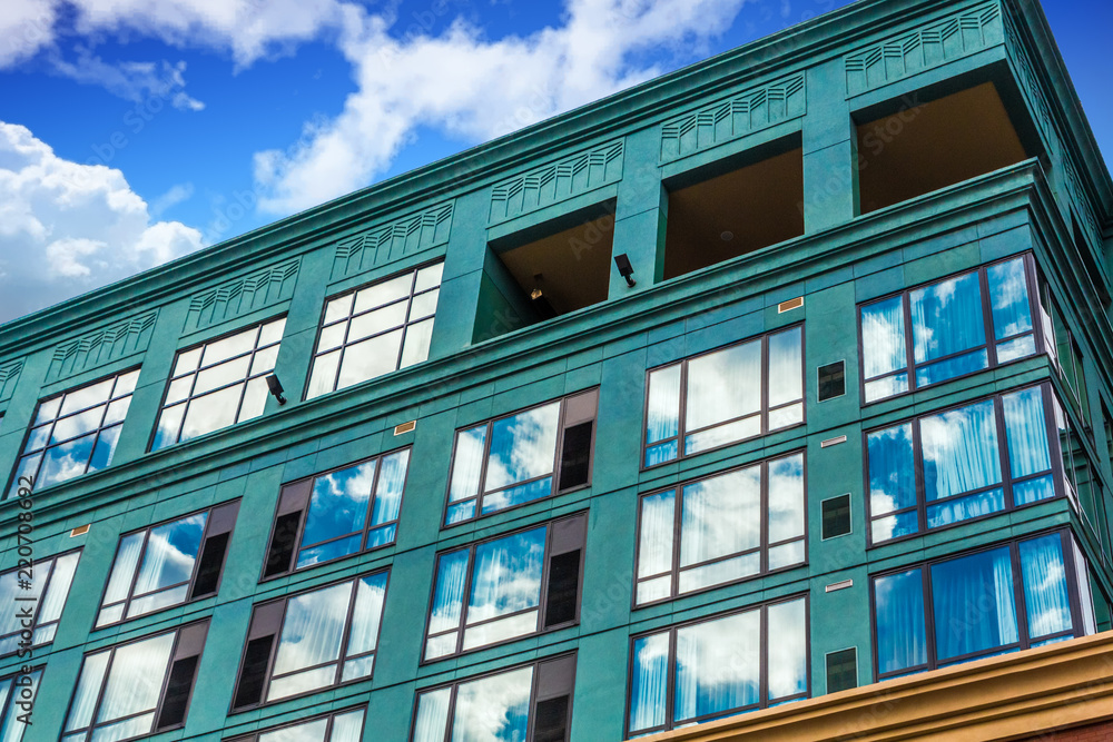 Blue Sky in Green Building