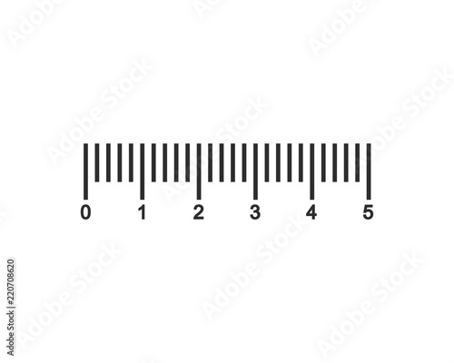 Creative size indicators. Black scale, markup for rulers. Different unit distances. Art design horizontal measure scale distances. Vector illustration.
