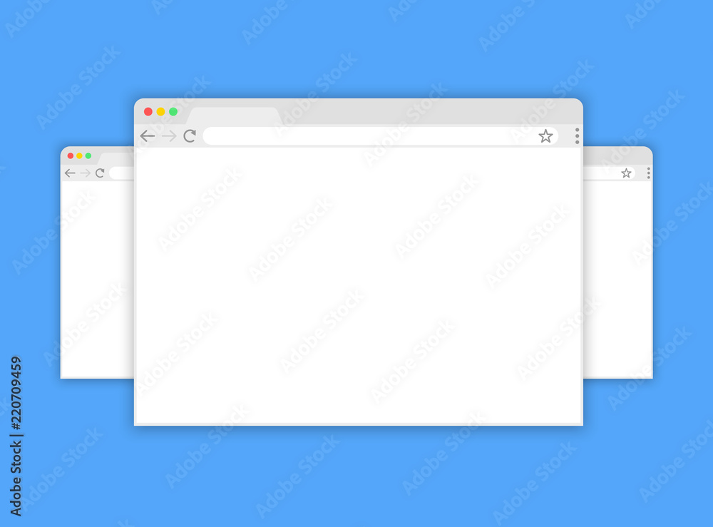 Browser window.Web browser in flat style. Window concept internet browser. Mockup screen design. Vector illustration concept. Browser window.Web browser in flat style. Window concept internet browser. Mockup screen design. Vector illustration concept.