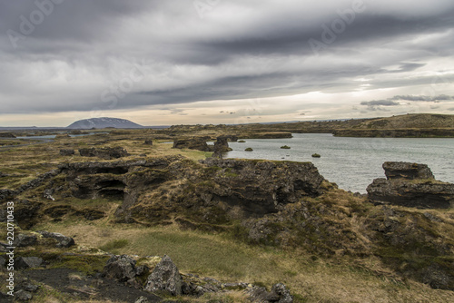 Höfði Rock Formations