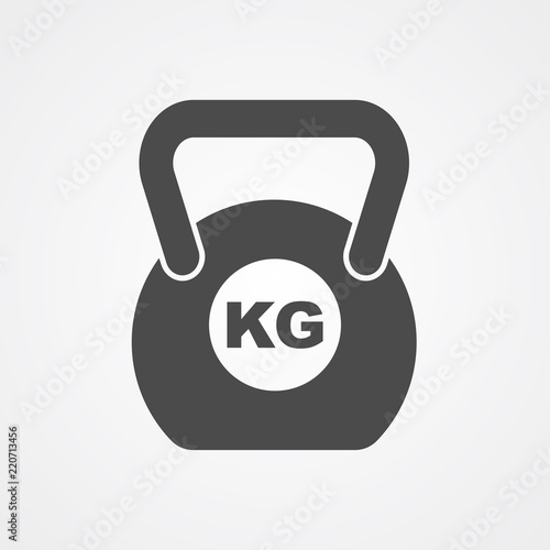 Weight vector icon