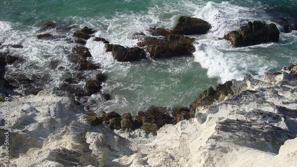 Naturaleza rocosa del Caribe