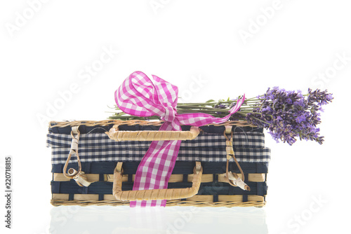 Fototapeta Naklejka Na Ścianę i Meble -  Suitcase with Lavender