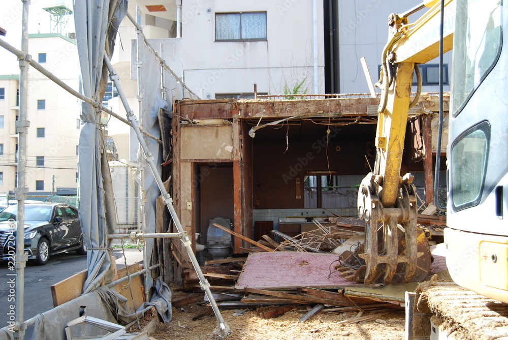 解体作業