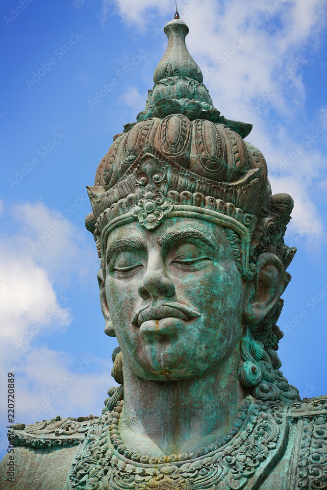 Fototapeta premium Close up of Garuda Wisnu Kencana Face, Bali Indonesia