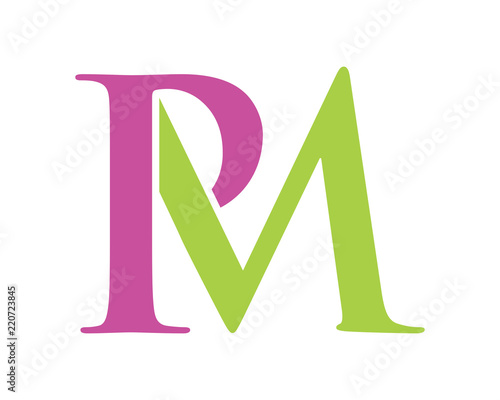 initial typography alphabet font typeset logotype image vector icon