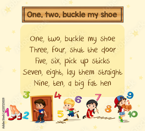 One two buckle my shoe song