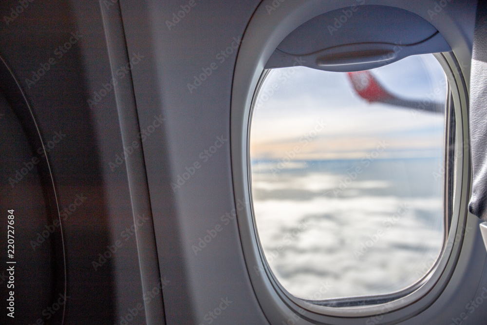 Thai Lion Air: August 28, 2018, airplane window overlooking the sky, mountains, nature, beautiful scenery, seen from the air. (Travel from Don Muang - Krabi) Thailand. Thai Lion Air: August 28, 2018, airplane window overlooking the sky, mountains, nature, beautiful scenery, seen from the air. (Travel from Don Muang - Krabi) Thailand.