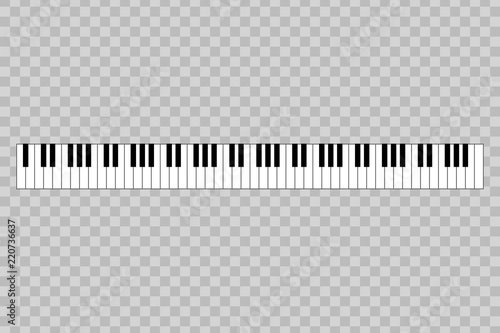  piano with 88-key