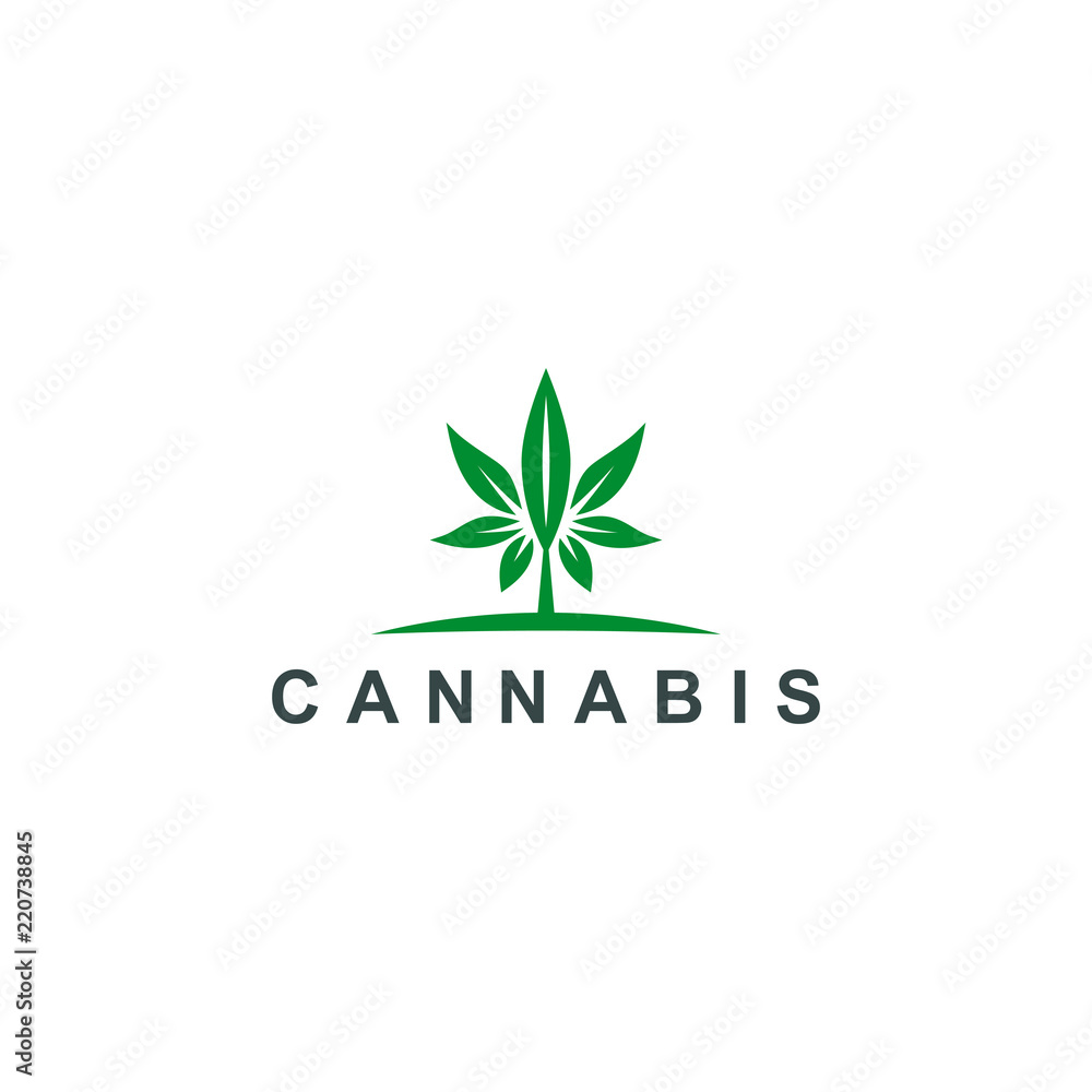 cannabis logo, marijuana medical leaf icon symbol logo template vector illustration cannabis logo, marijuana medical leaf icon symbol logo template vector illustration