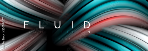 Fluid color motion concept