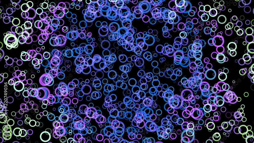 Background of multi-colored circles.