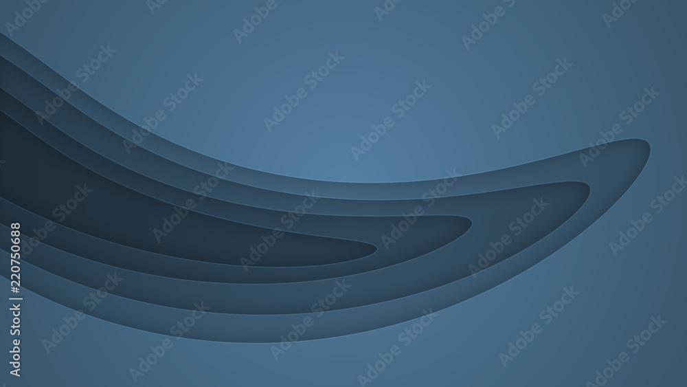 Obraz premium Background in paper style.