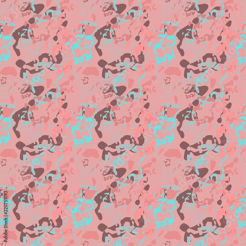 Seamless background pattern with various colored spots.