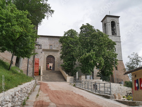 Gubbio - basilica di Sant'Ubaldo photo