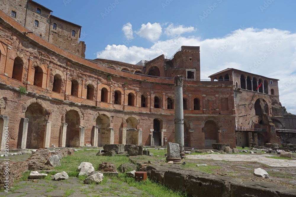 Trajan forum markets complex in Rome