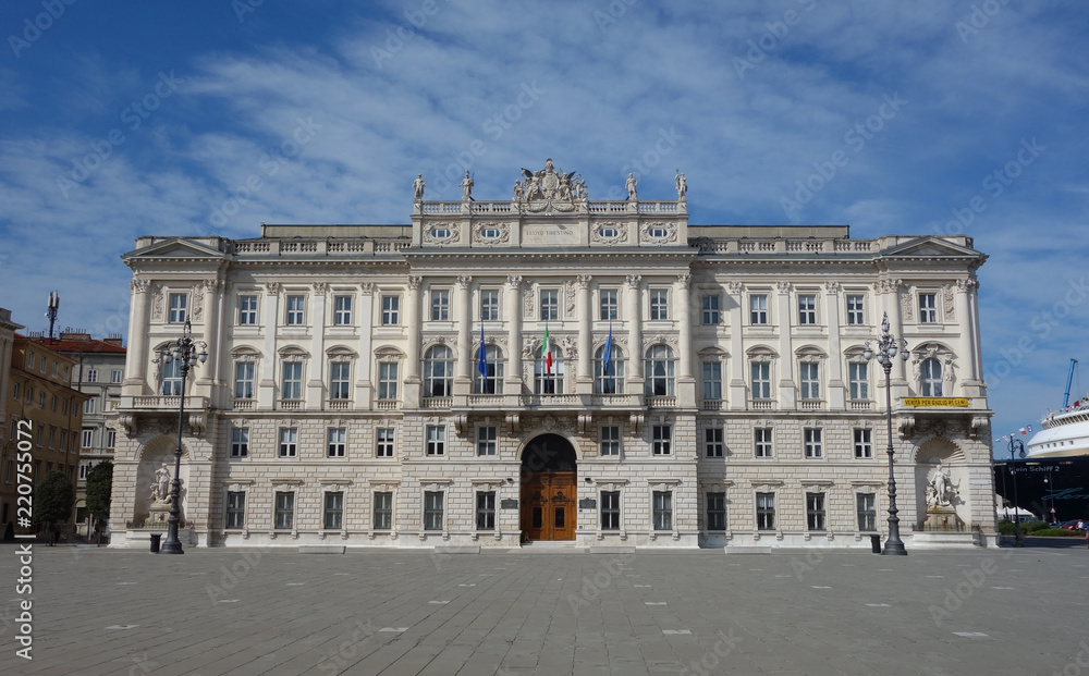 Piazza Unita d Italia, Trieste, Italy