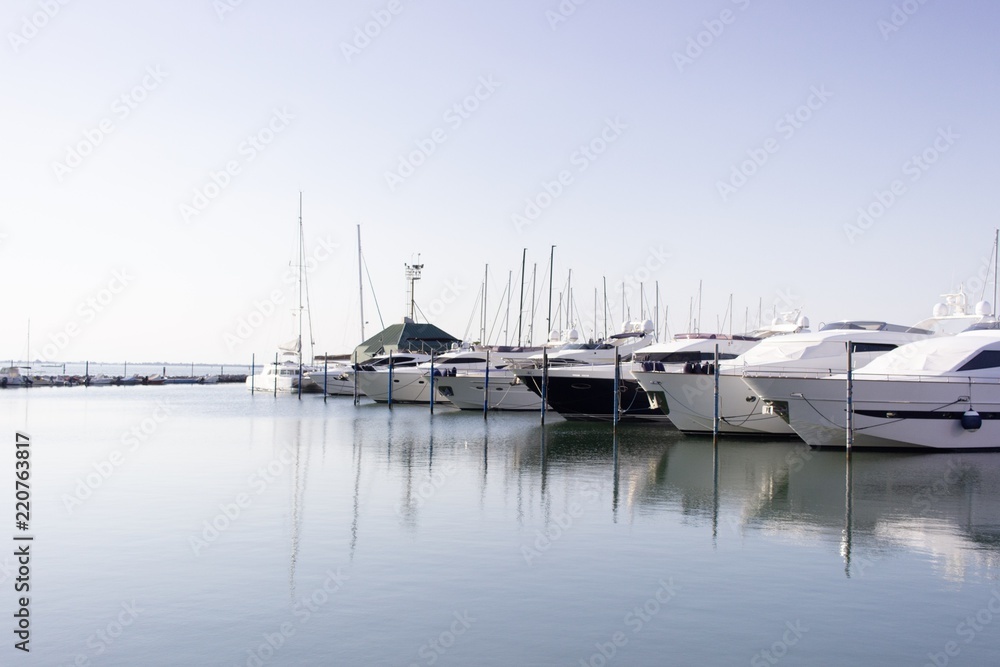 Fototapeta premium Marina - Ausblick