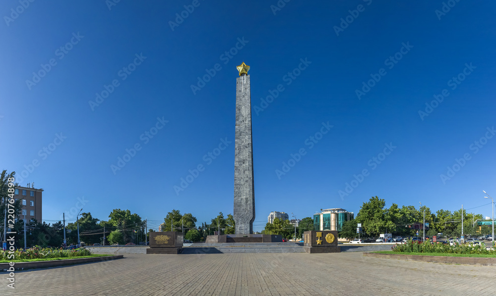 April 10 Square in Odessa Ukraine