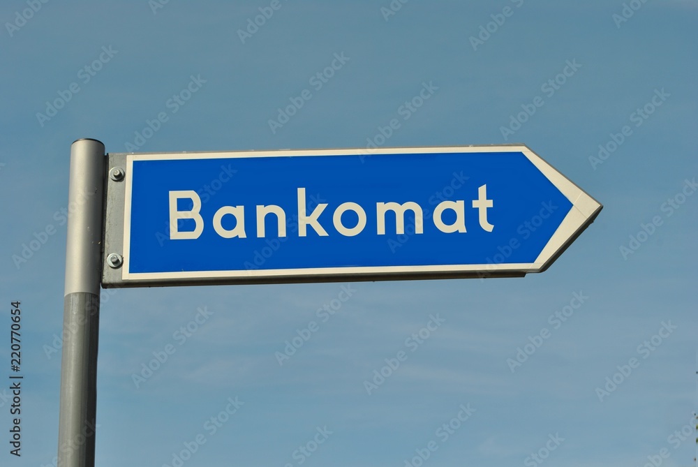 Obraz premium Bankomat