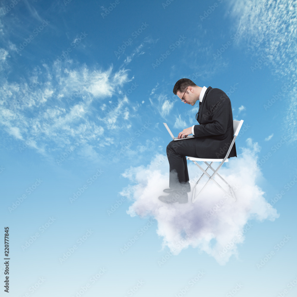 Communication and work concept