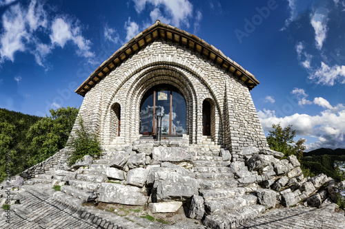 Rock of prayer in Roccaporena Sana Rita of Cascia photo