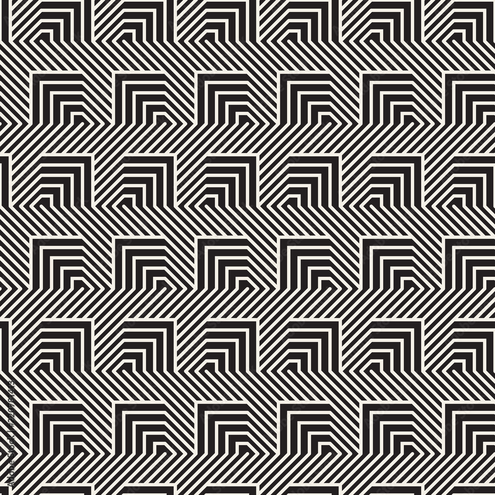 Vector seamless pattern. Modern stylish abstract texture. Repeating geometric tiles.. Vector seamless pattern. Modern stylish abstract texture. Repeating geometric tiles..