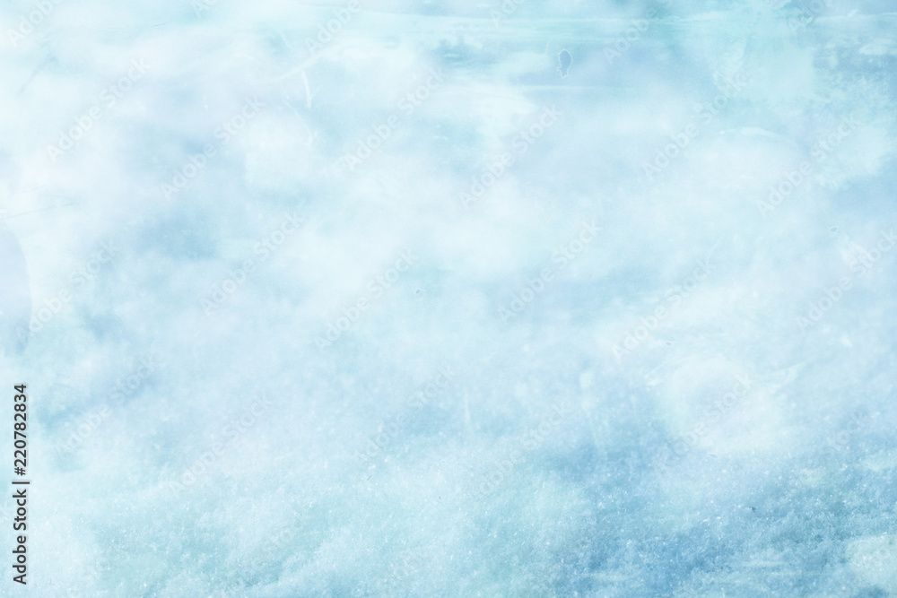 Abstract winter snow background