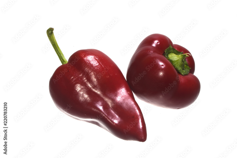 pepper isolated on white background pepper isolated on white background