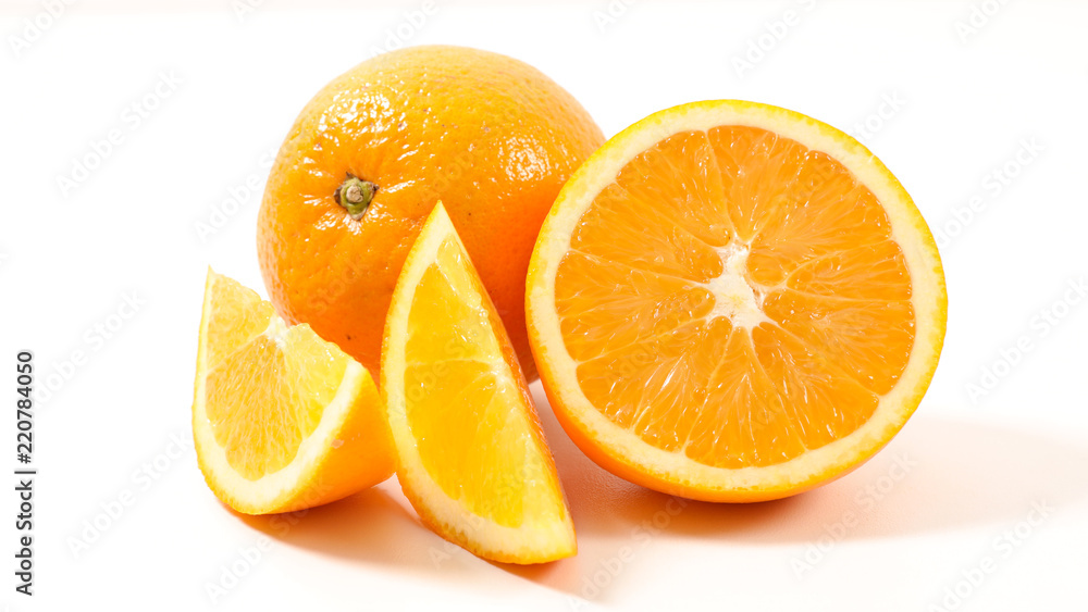 orange isolated on white background orange isolated on white background