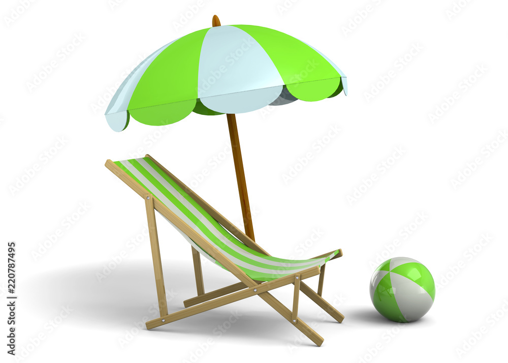 Summer On The Beach - 3D Summer On The Beach - 3D