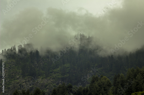 heavy cloud in the mountains © Pavel