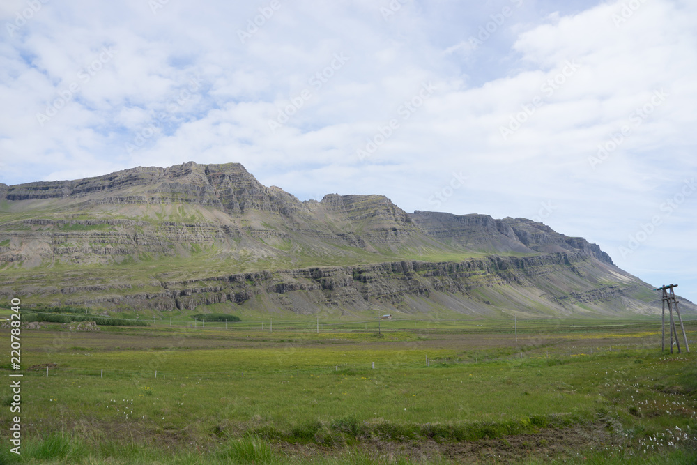 Landschaft in den Ostfjorden – Island 