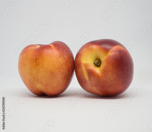 Two nectarines