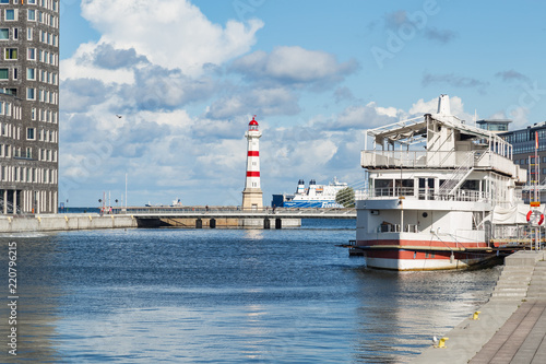 Lighthouse in Malmö Sweden