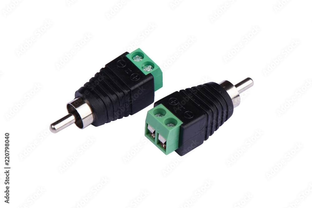 Terminal to RCA Adapter Terminal to RCA Adapter