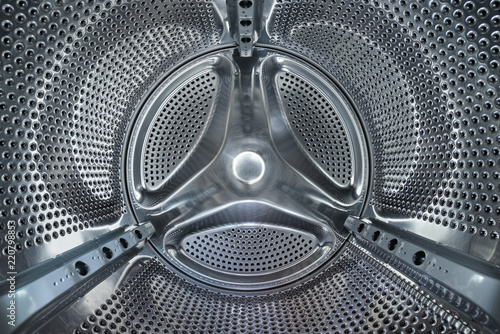 Wallpaper Mural inside the front load washer Torontodigital.ca