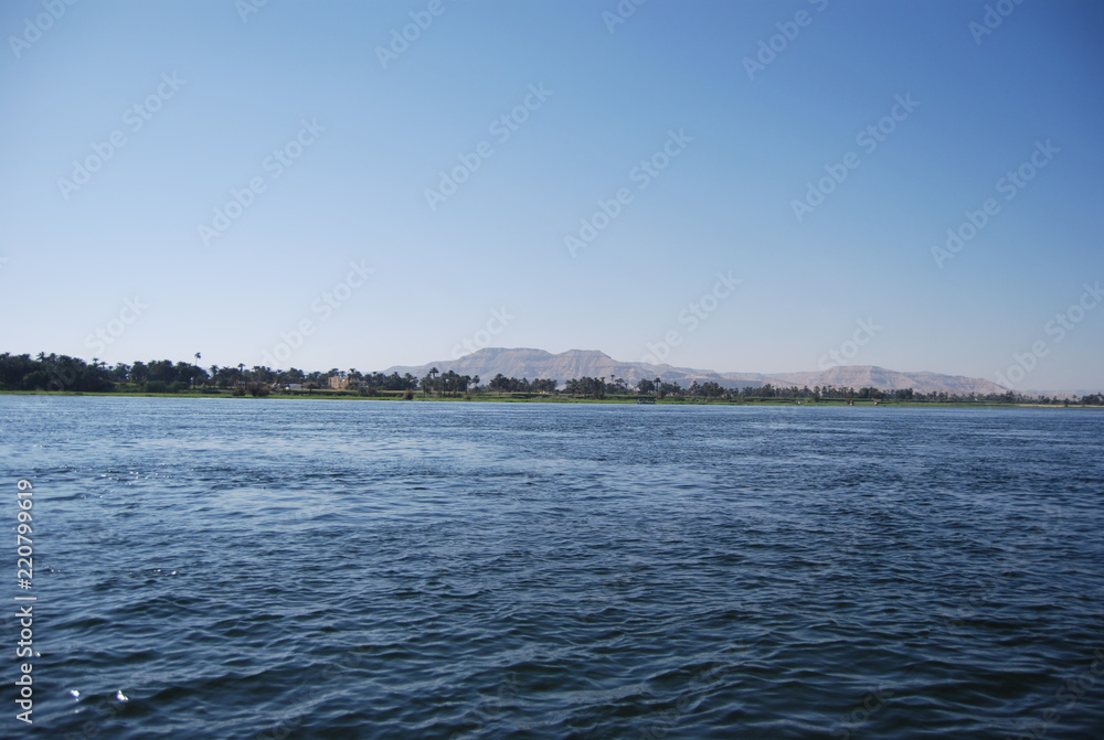 The River Nile, Luxor, Egypt