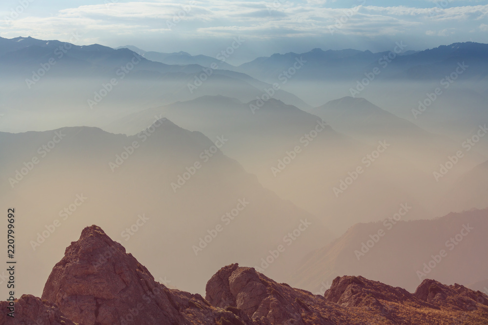 Obraz premium Chimgan mountains