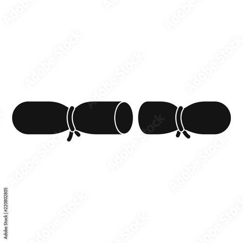 Strip contraceptive icon. Simple illustration of strip contraceptive vector icon for web design isolated on white background