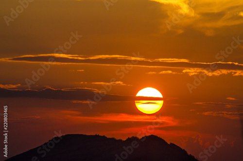 zachód słońca Połonina Wetlińska 