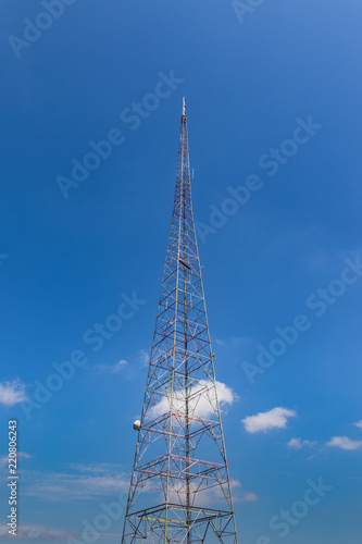 Old TV broadcast tower