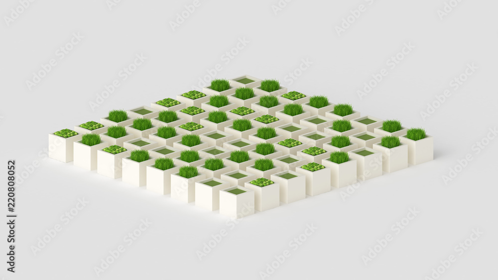 Plant green concept..3d illustration, 3d rendering. Plant green concept..3d illustration, 3d rendering.