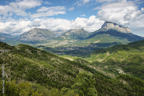 Penya Montanyesa in the Aragonese Pyrenees, Spain. © estivillml