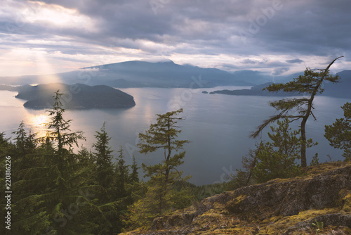 The moody beaches of Bowen Island off the coast of Vancouver BC Canada Landscapes and Seascapes for Fine Art