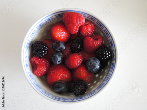 Summer fruit bowl