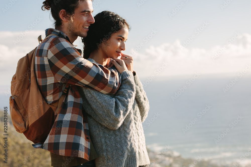 Loving couple spending leisurely time on vacation Loving couple spending leisurely time on vacation
